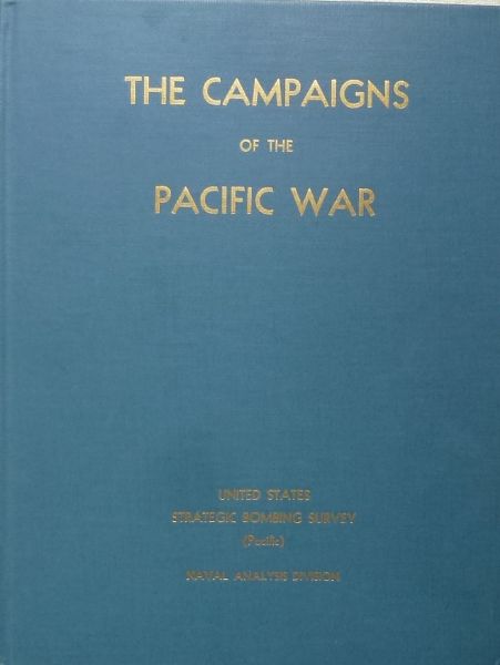 Naval Analysis division. - The campaigns of the Pacific war.