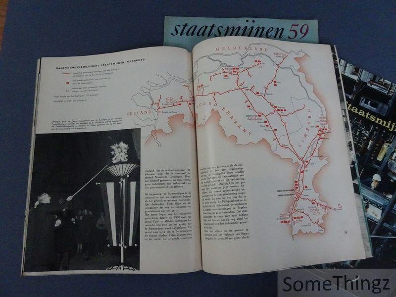 N/A. - Voorlichtingsdienst Staatsmijnen in Limburg. - Staatsmijnen. Enkele aspecten van het Staatsmijnbedrijf. Oktober 1958, N°1 - November 1959, N°2 - December 1960, N°3.