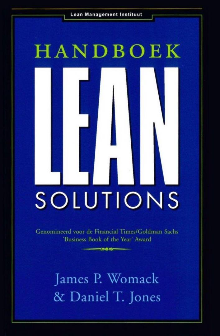 Womack James P Jones Daniel T - Lean solutions
