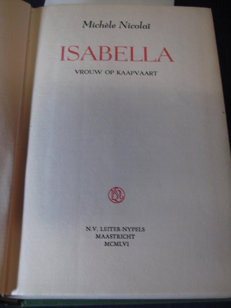 Nicolaï, Michèle - Isabella een vrouw op kaapvaart