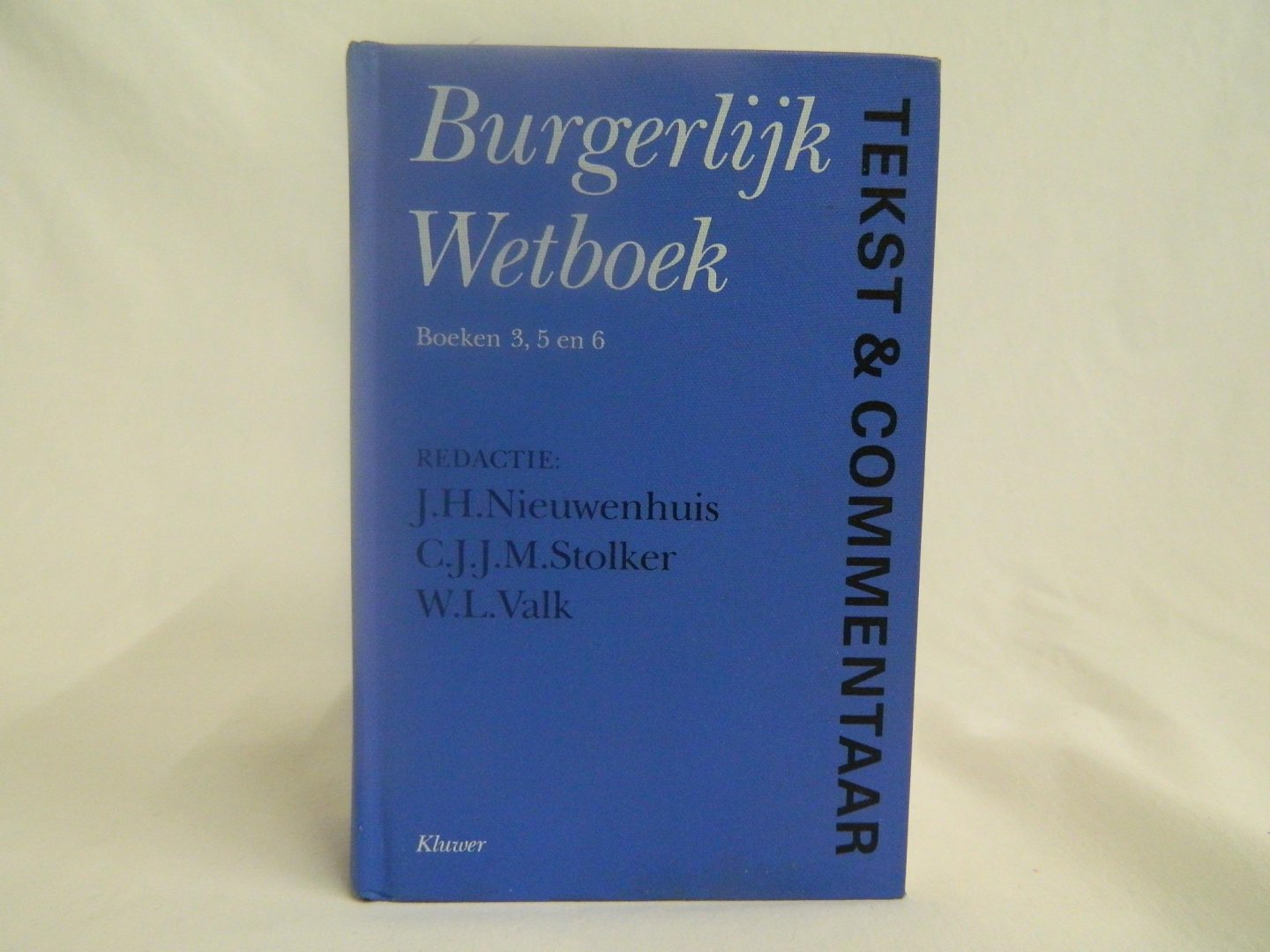 Nieuwenhuis, J.H. / Stolker, C.J.J.M. / Valk, W.L. - Burgerlijk wetboek: boeken 3,5 en 6