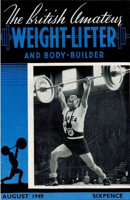 Johnson, D. G. (Editor) - The British Amateur Weight Lifter and Body Builder -Vol. 3, No. 8