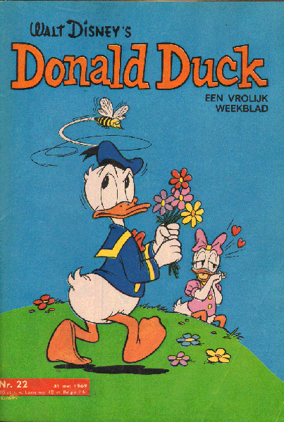 Disney, Walt - Donald Duck 1969 nr. 22 , 31 mei , Een Vrolijk Weekblad,  goede staat