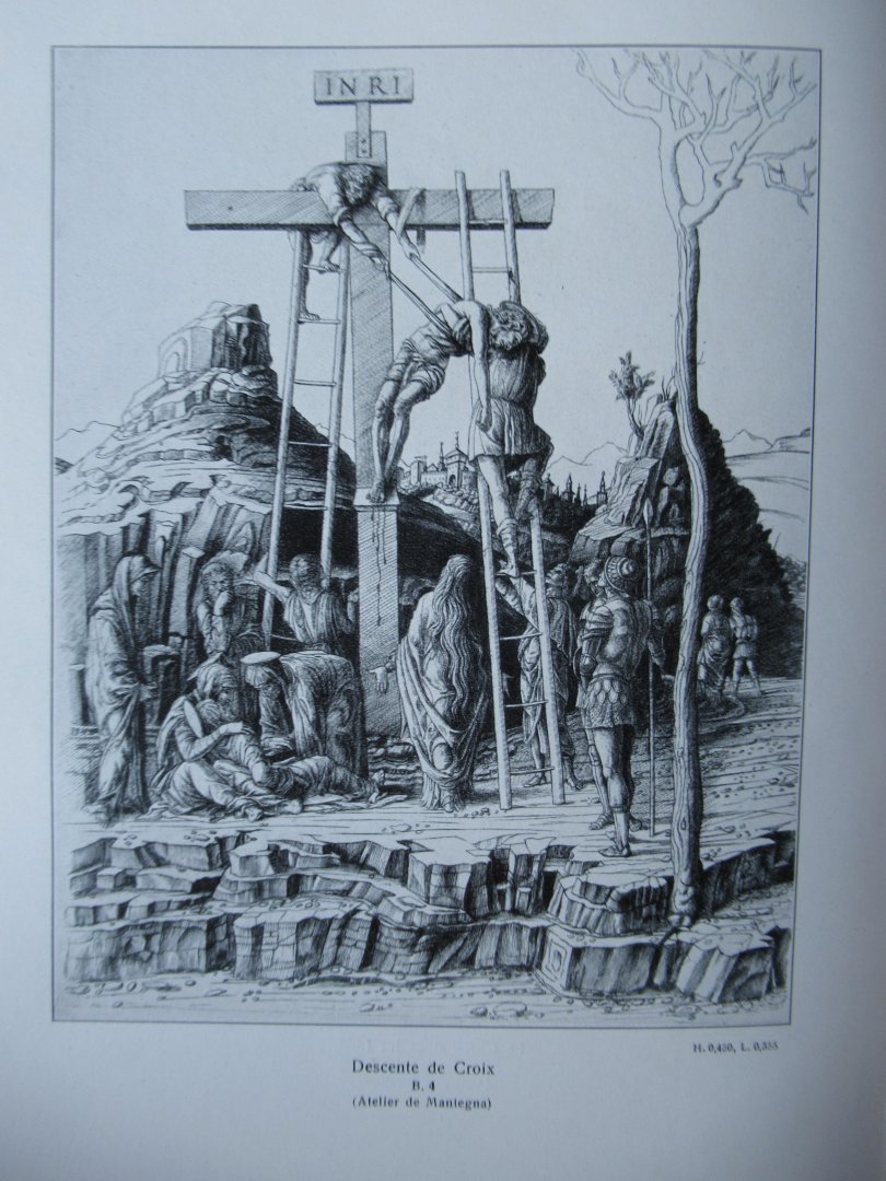  - Mantegna. L'oeuvre du maitre. Tableaux gravures sur cuivre.