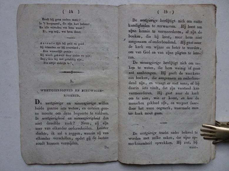 Anslijn, N.. - Raadgevingen en onderrigtingen voor kinderen, ter dienste der scholen (derde leesboek).