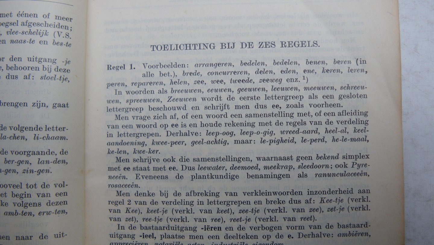 Endepols J. - Lijst Van Woorden Gewijzigd Volgens de Spelling, 1934: Inzonderheid Bedoeld Als Supplement Bij Het Handwoordenboek