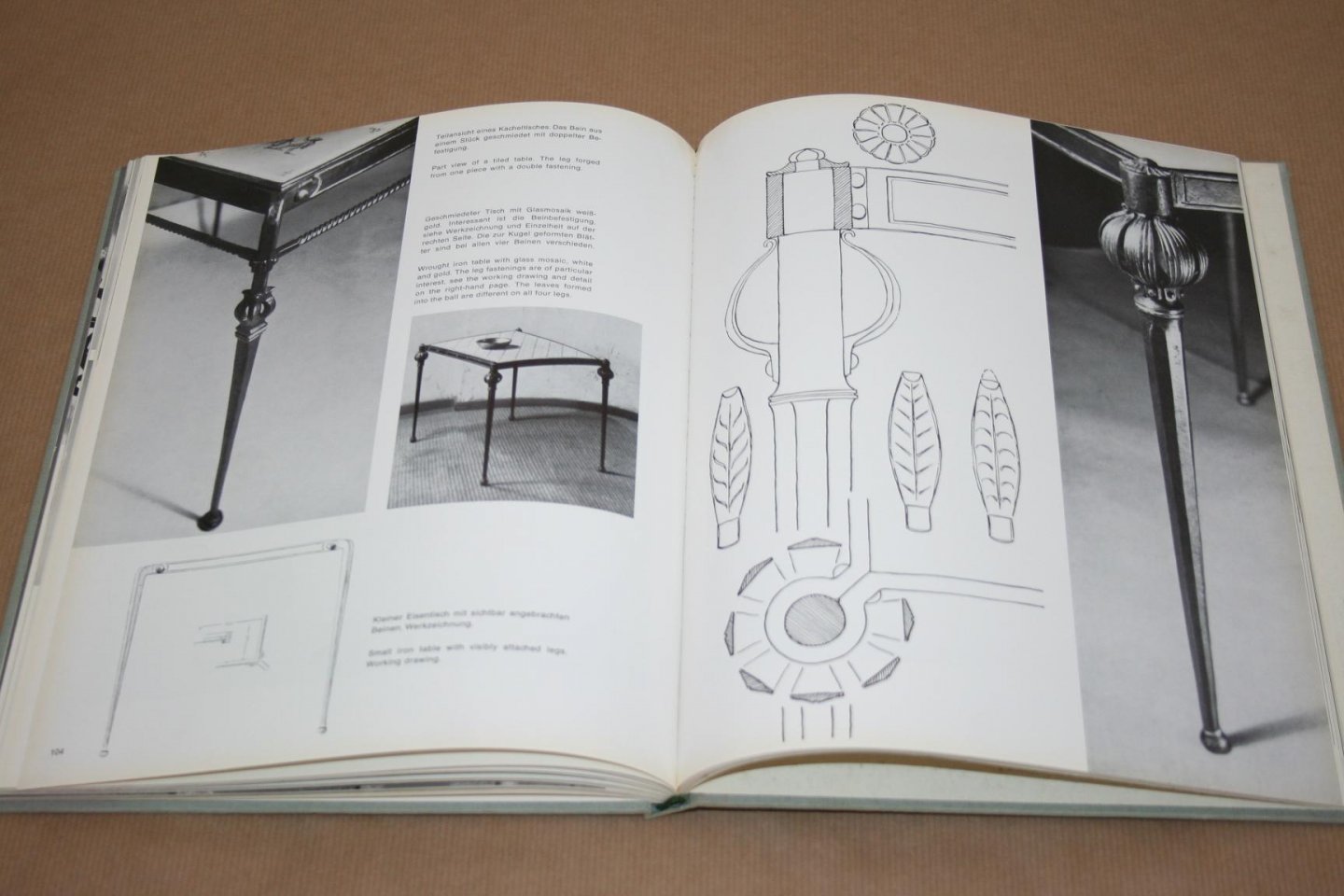 Fritz Kühn - Geschmiedetes Gerät -- Decorative work in wrought iron and other metals