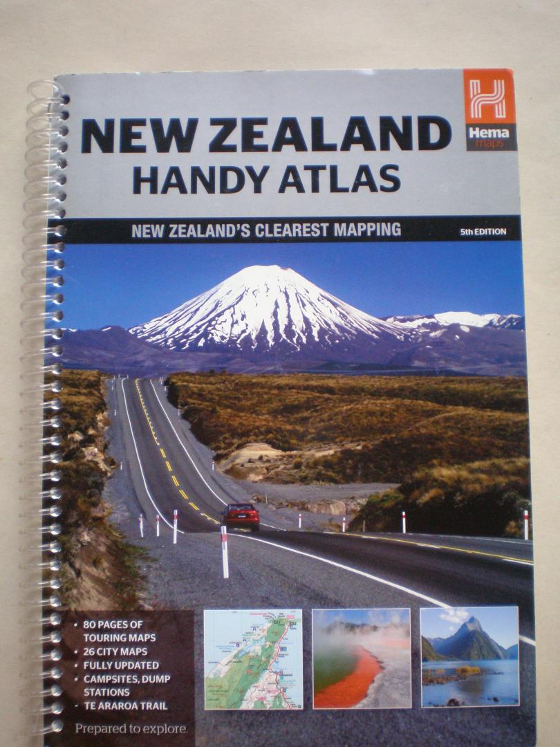 Diversen - New Zealand Handy Atlas - New Zealand's Clearest Mapping