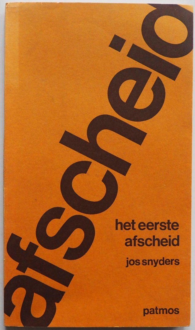 Snyders Jos, ill. Laere Andre van - Afscheid Het eerste afscheid
