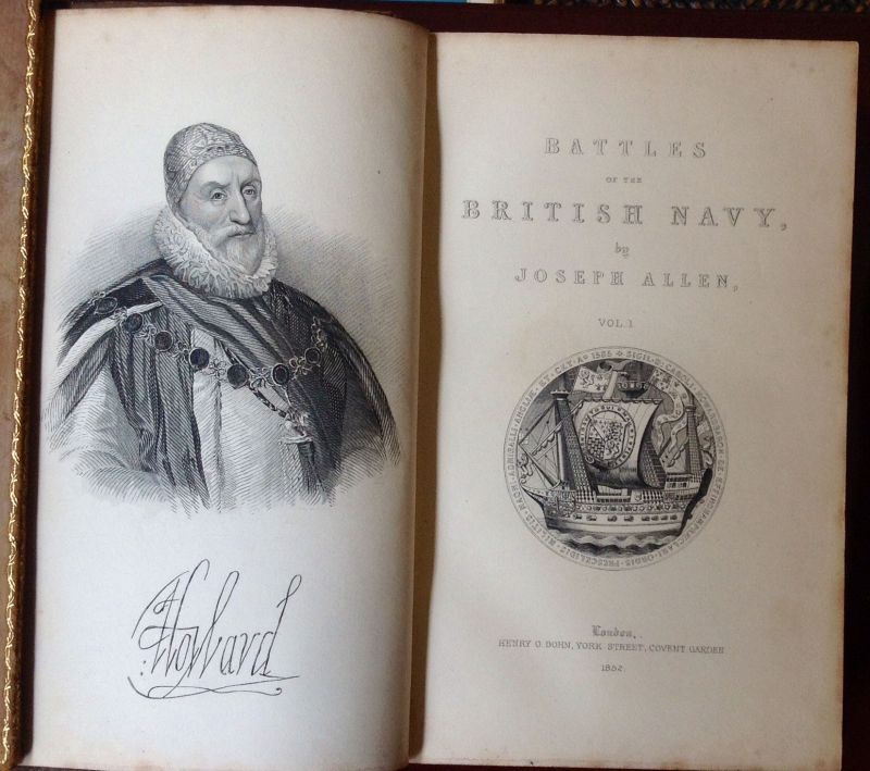 Allen, Joseph - Battles Of The British Navy