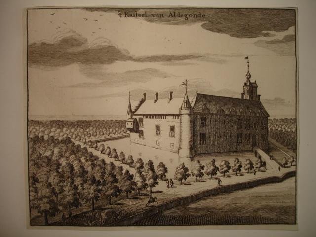 West-Souburg. - 't Kasteel van Aldegonde.