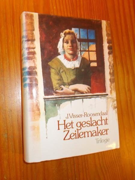 VISSER-ROOSENDAAL, J., - Het geslacht Zeilemaker. Trilogie. (Bij nader inzien, Wie wind zaait, De slotsom).