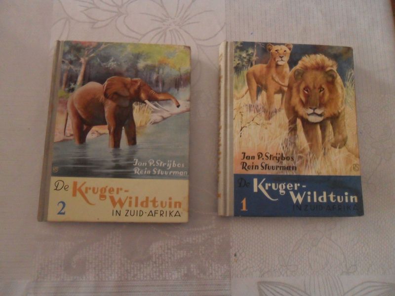 Strijbos P. Jan / Stuurman Rein - De Kruger-Wildtuin in Zuid-Afrika 2 delen