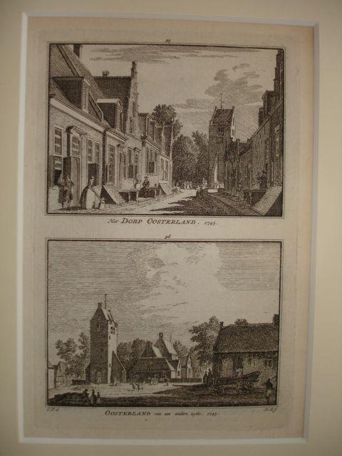Oosterland. - Het Dorp Oosterland - Oosterland van een andere zijde.