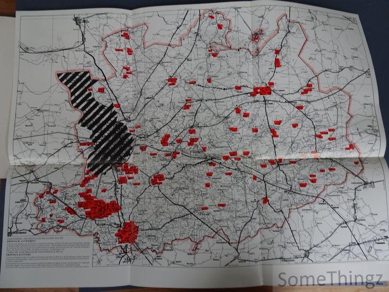 Viaene, Patrick en de Herdt, René. - Industriële archeologie in België. [Boek + map met 15 losse kaarten]
