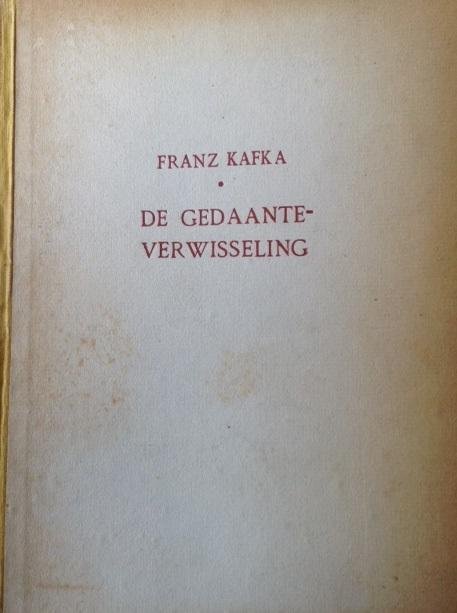 Kafka, Franz / Brunt, N. (vert.) - De gedaanteverwisseling