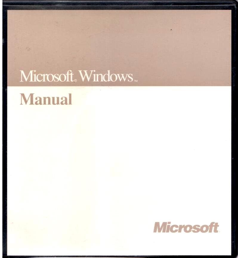 Microsoft Corporation - Microsoft Manual versie 3.1