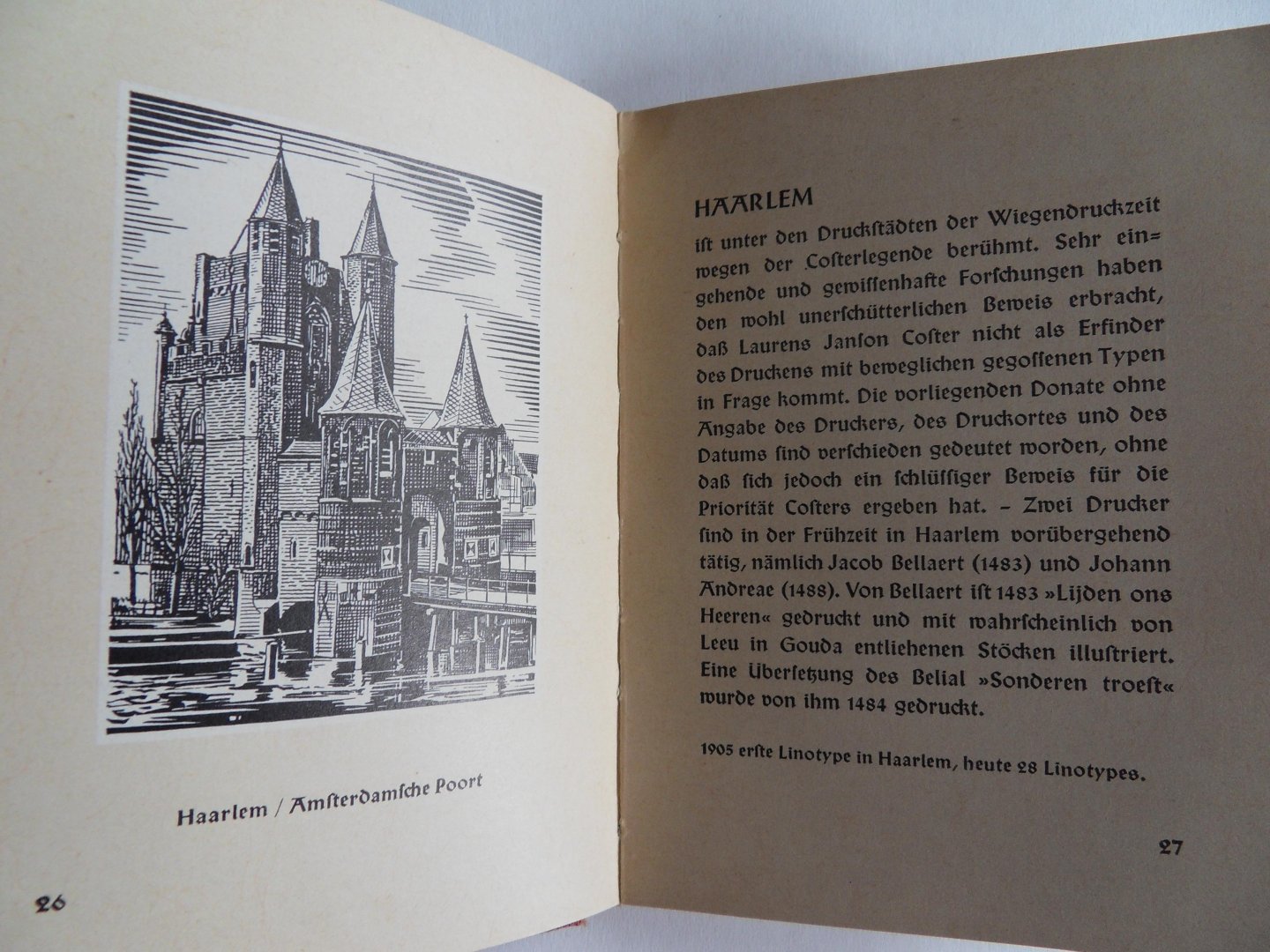 Mergenthaler Setzmaschinenfabrik. - Aus alten Tagen. - Druckhistorische Städteskizzen.