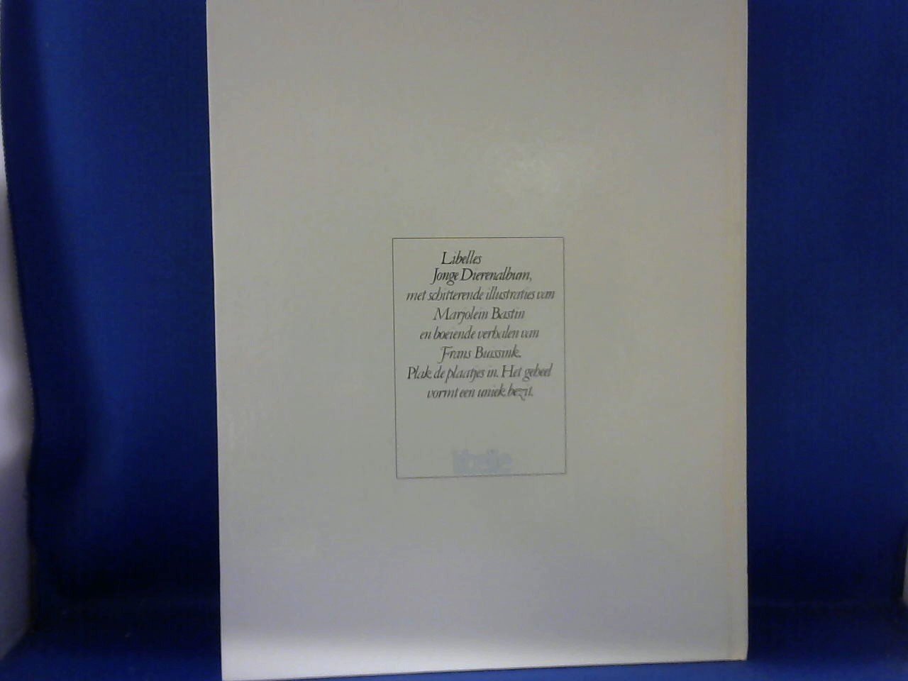 Bastin Marjolein/ Frans Buissink - Libelles Jonge Dierenalbum