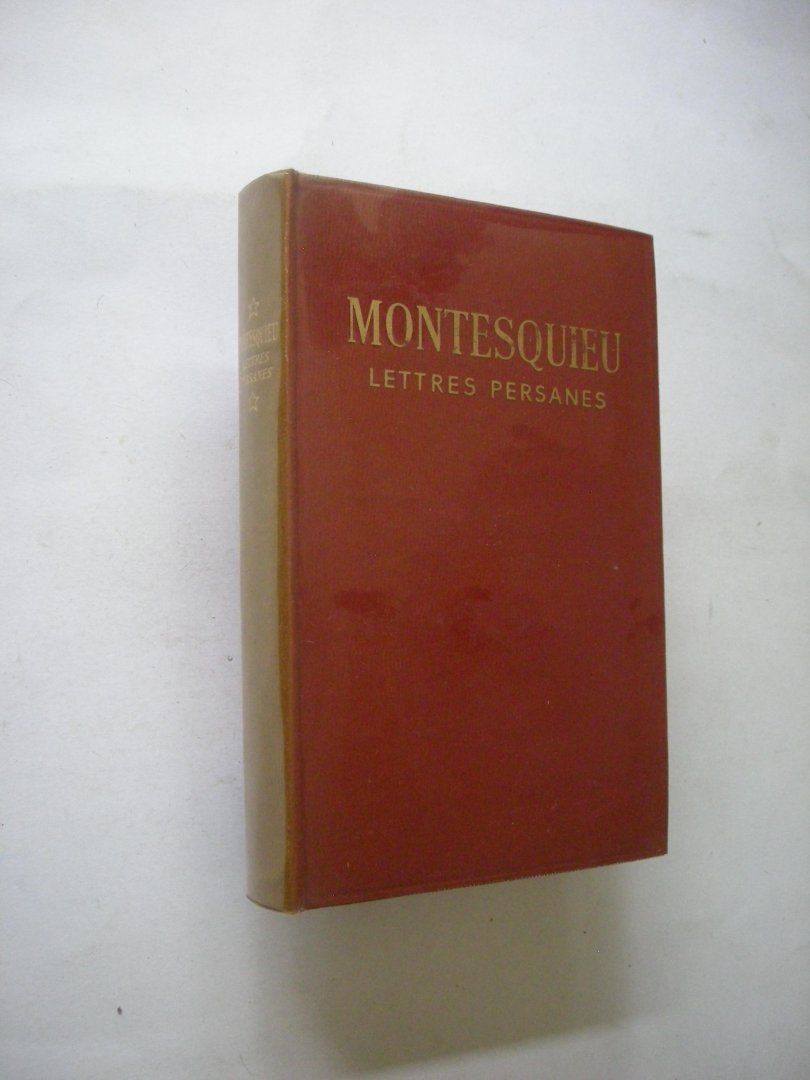 Montesquieu / Gandon, Y., introduction - Lettres Persanes ( with appendice et notes)