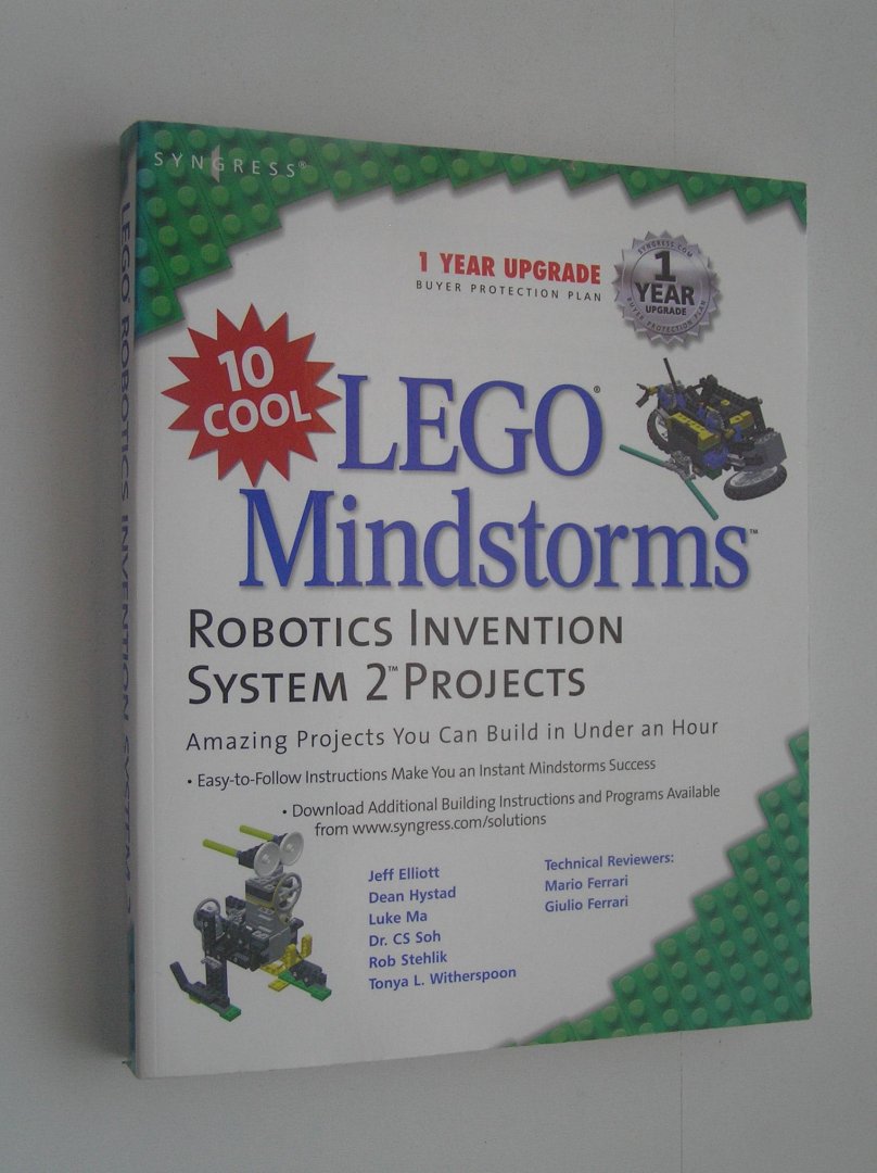 Elliott, Jeff e.a. - 10 cool Lego Mindstorms Robotics Invention System 2 Projects / Amazing Projects You Can Build in Under an Hour
