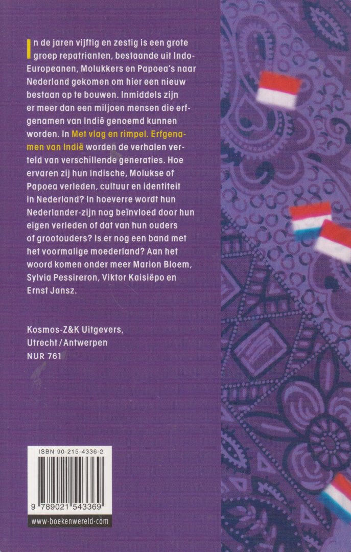 Molemans, Griselda - Met vlag en rimpel - Erfgenamen van Indië