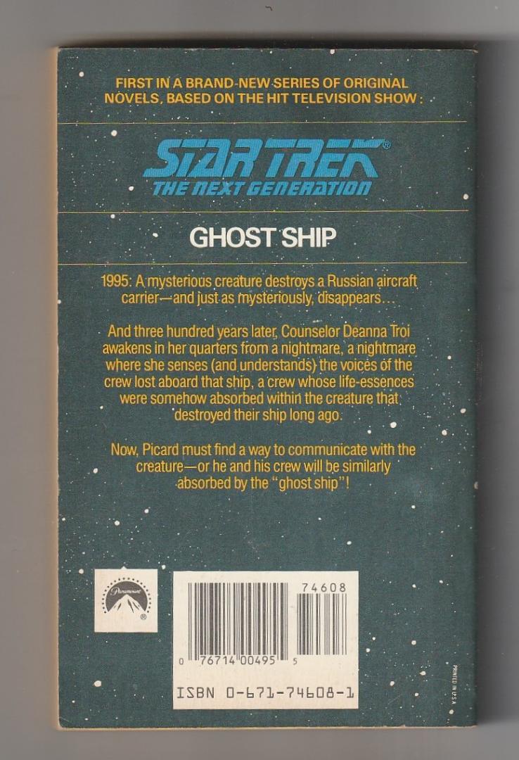 Carey, Diane - Ghost Ship   Star Trek the Next Generation