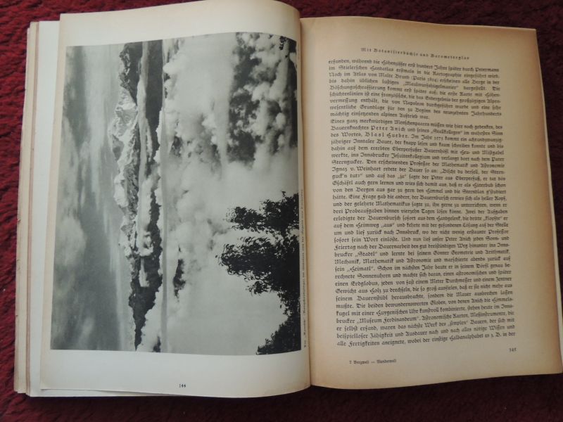 Trenker Luis,  Walter Schmidkunz - Bergwelt-Wunderwelt: eine alpine Weltgeschichte