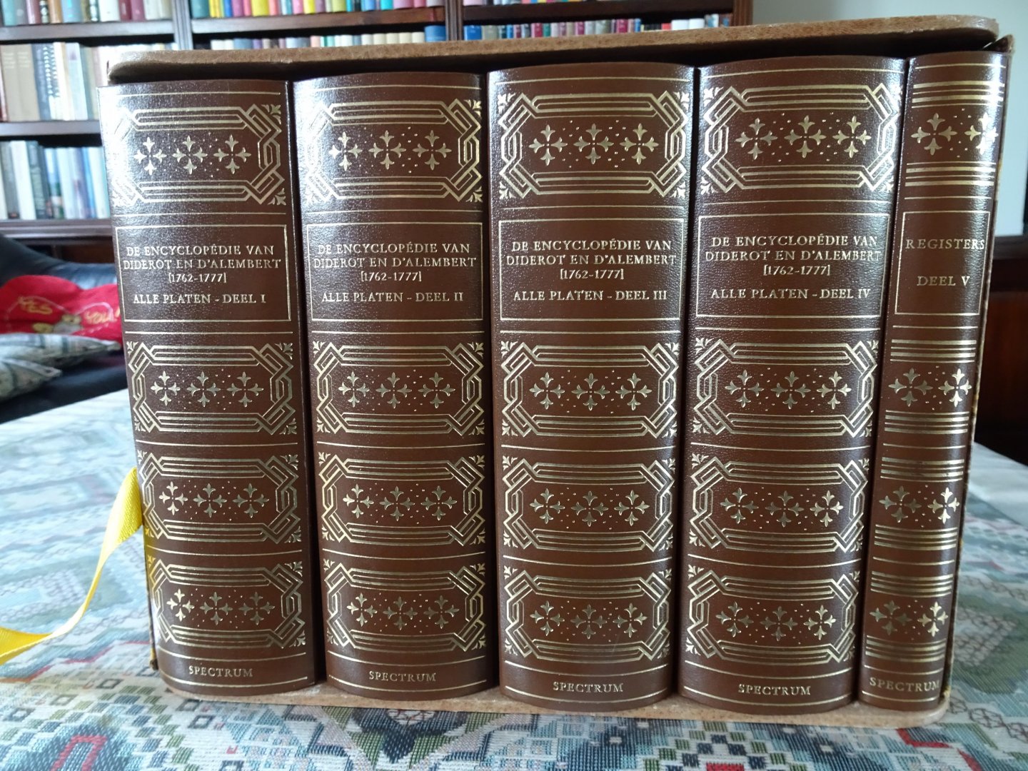 Diderot - Encyclopedie van Diderot 5 dln / druk 1
