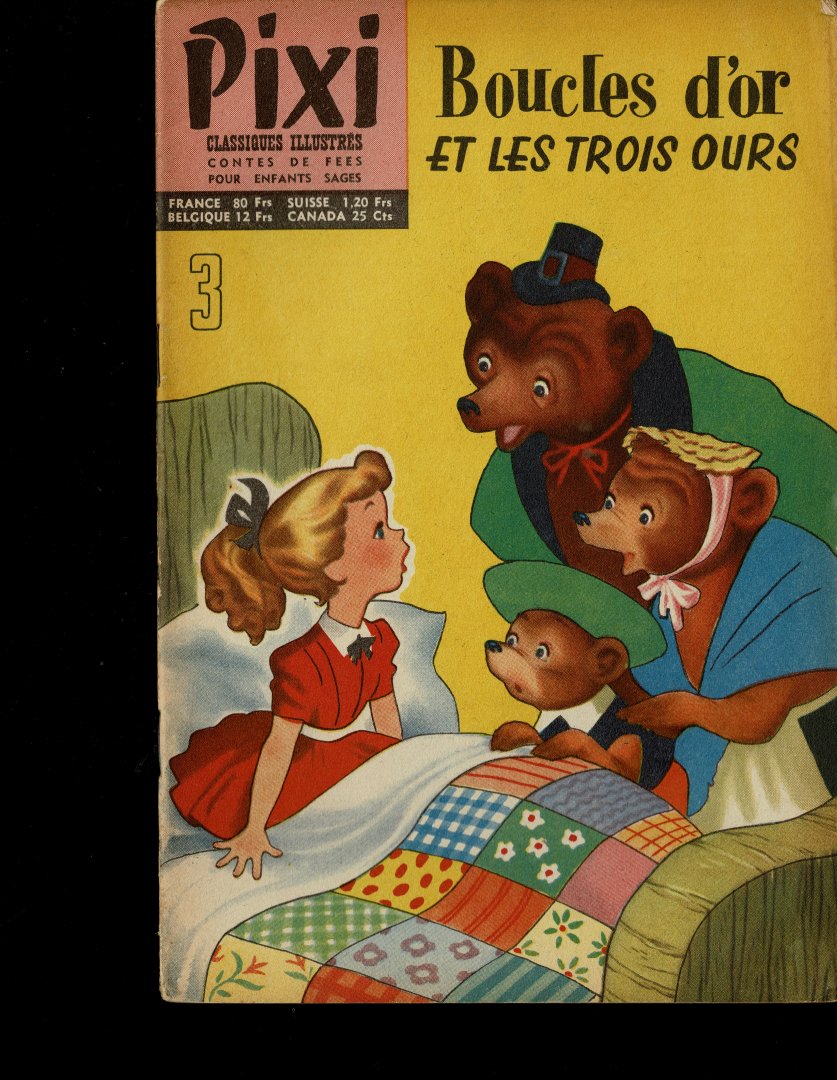  - Pixi 3 boucles dór et les trois ours