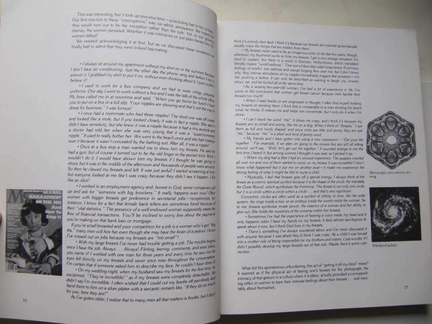 Daphna Ayalah and Isaac J. Weinstock - Breasts / Women speak about hteir breasts and their lives.