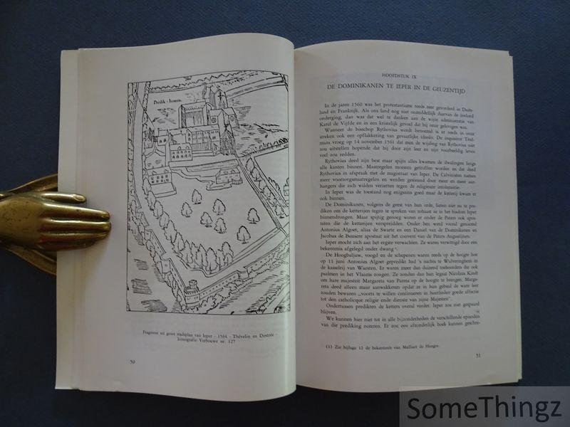 de Pue, Jordanus Piet. - Geschiedenis van het oud-dominikanen klooster te Ieper (1263-1797)