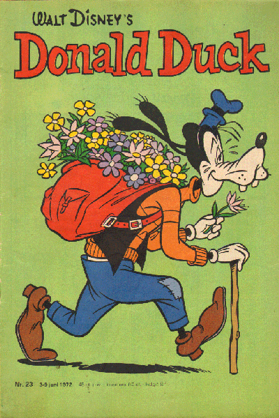 Disney, Walt - Donald Duck 1972 nr. 23, Een Vrolijk Weekblad, 3-9 juni, goede staat