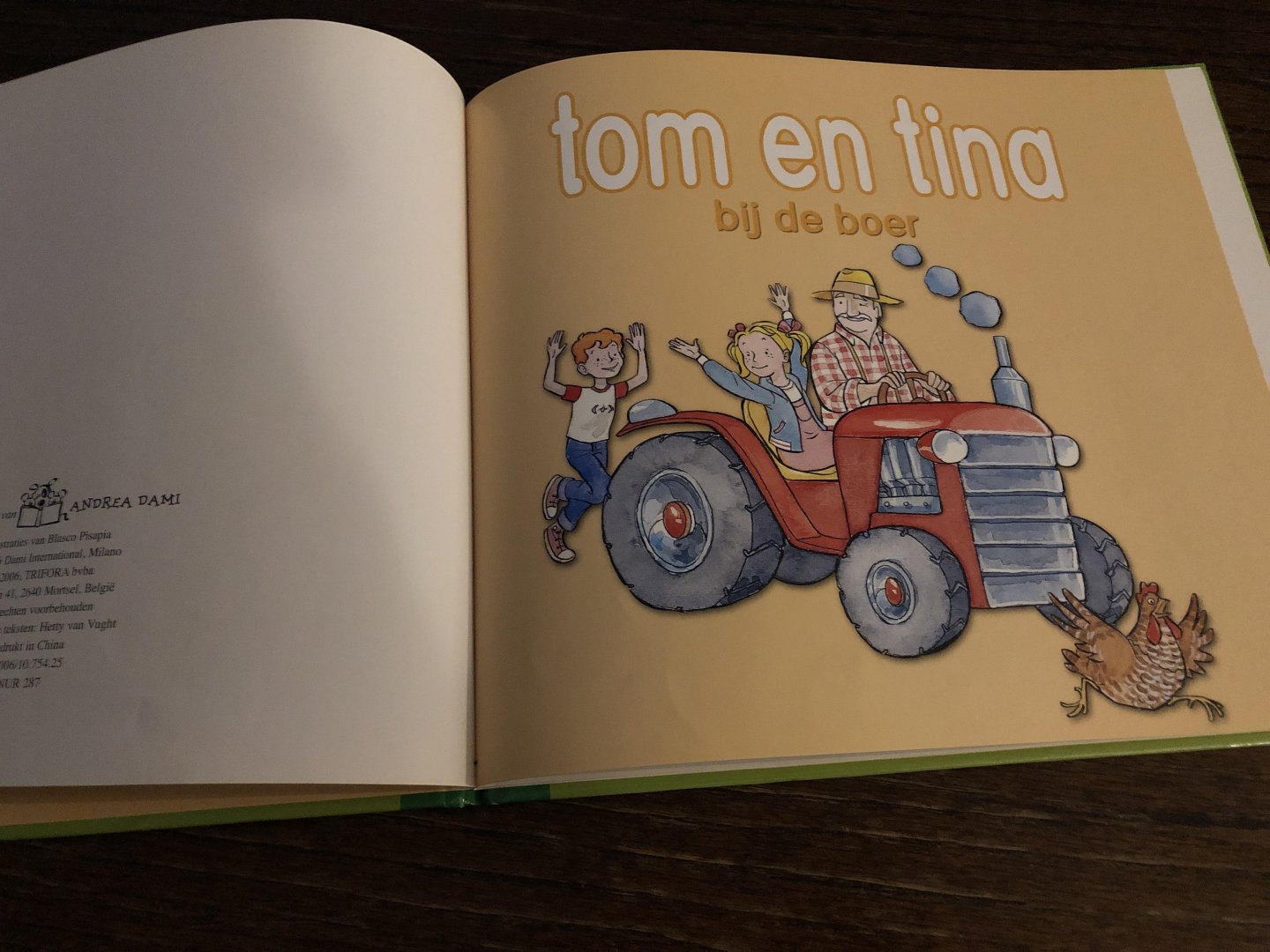 Andrea Dami - Ik leer lezen met; Tom en Tina bij de boer