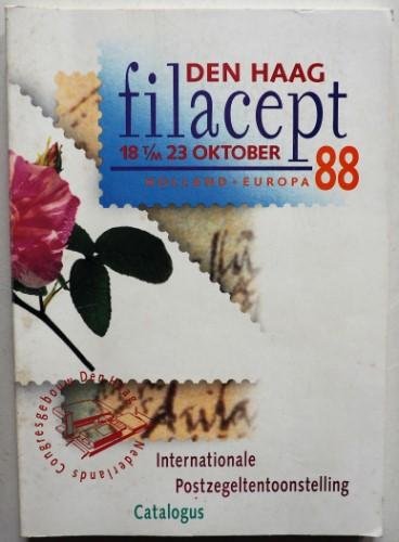  - Den Haag Filacept 18 t/m 23 oktober 1988 Internationale Postzegeltentoonstelling Catalogus