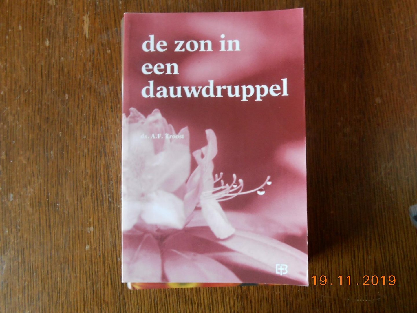 ds A F Troost - De zon in een dauwdruppel / druk 1