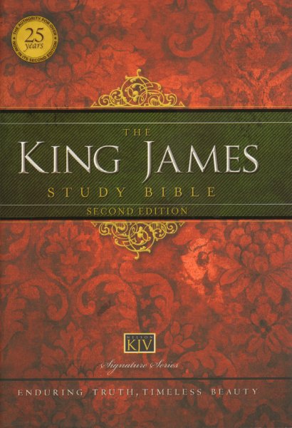 Diverse auteurs - King James Study Bible, Second Edition (Enduring Truth, Timeless Beauty), 2207 pag. hardcover + stofomslag, gave staat