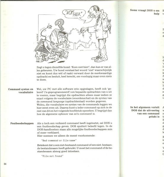 Baren, Dik van .. Omslag en Cartoons : W. Niessink - PC Gebruikers Handboek