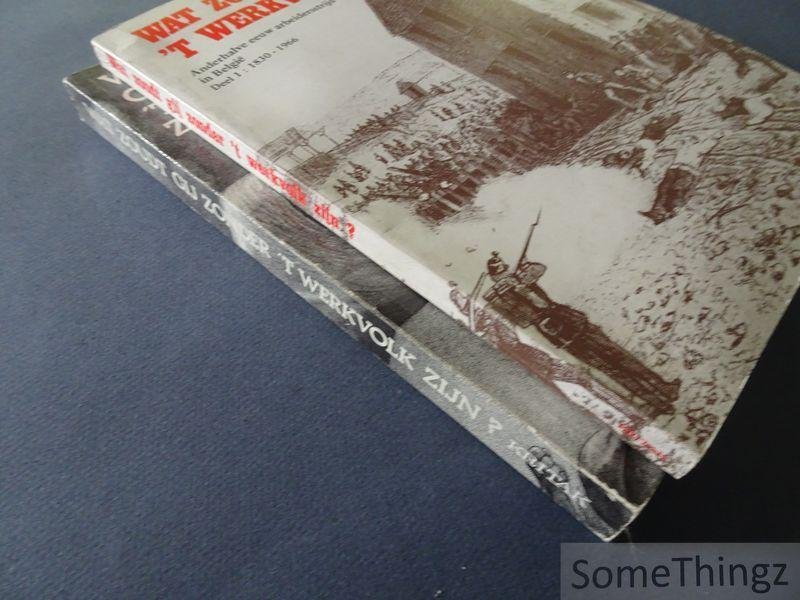 Jaak Brepoels. - Wat zoudt gij zonder 't werkvolk zijn? Anderhalve eeuw arbeidersstrijd in België. Deel 1: 1830-1966. Deel 2: 1966-1980.