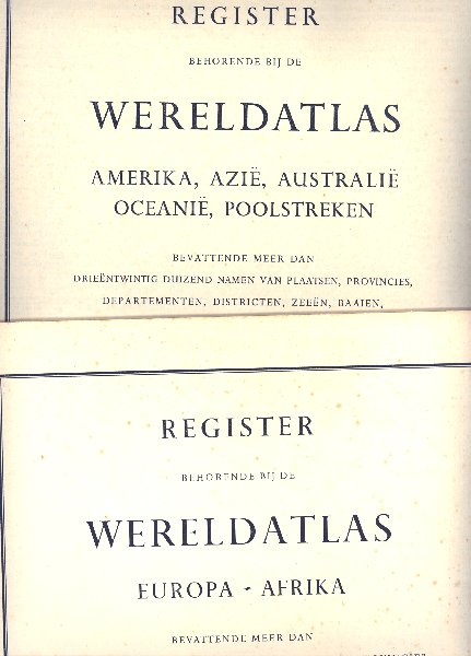 Redaktie Winkler Prins Encyclopaedie - Winkler Prins Atlas