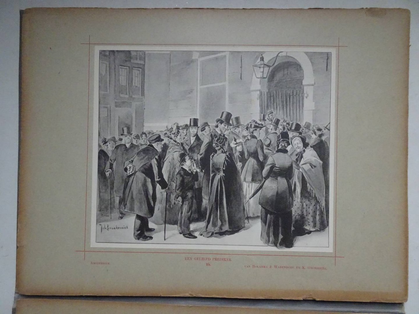 Braakensiek, Johan. - Van alles wat. Twintig teekeningen van Johan Braakensiek.