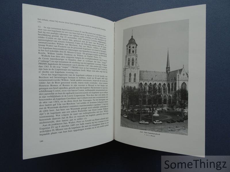 Hasenbroekx, Ant. - Gegevens voor een geschiedenis van het luisterrijk vorstelijk kapittel van de H. Gummarus te Lier. I. Vanaf het ontstaan tot 1506.