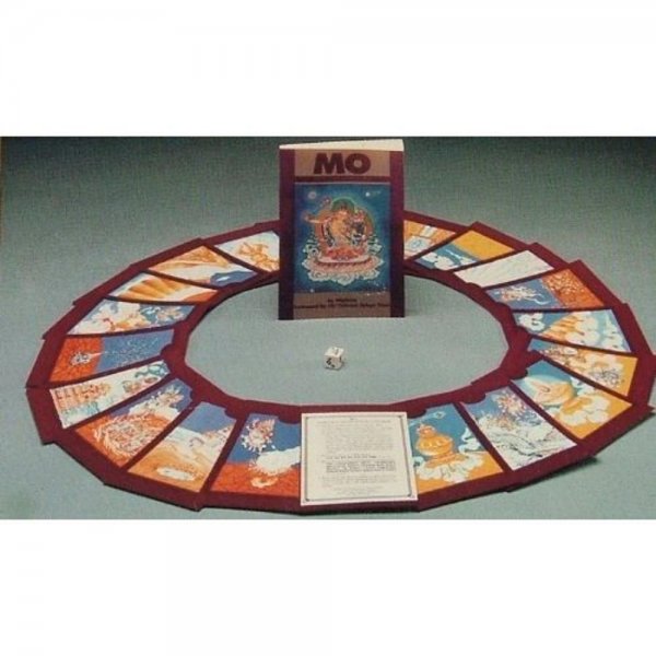 Goldberg , Jay . - Mo : Tibetan Divination System , ( Complete with book , Tibetan dice , and 36 mo cards . )
