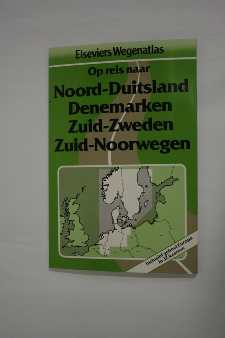 Diversen - Elseviers Wegenatlas Noord-Duitsland Denemarken Zuid-Zweden Zuid-Noorwegen