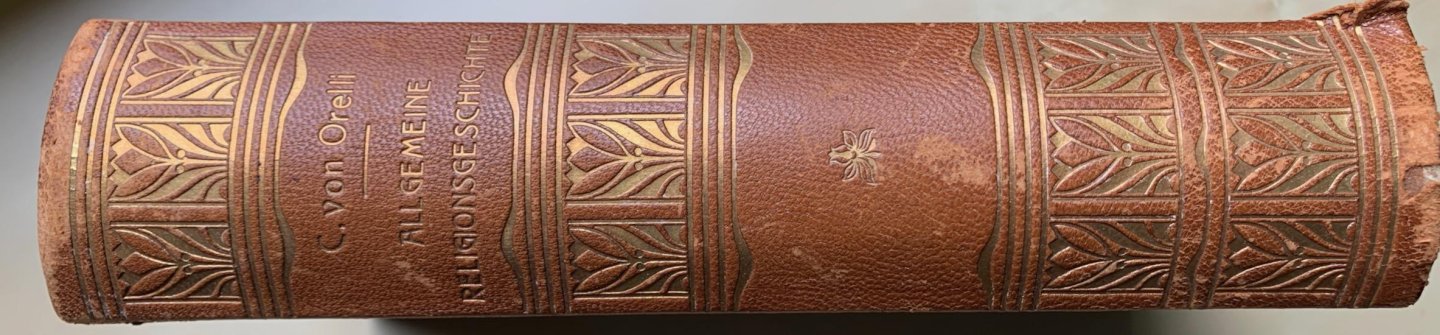 Orelli, Conrad von - ALLGEMEINE RELIGIONSGESCHICHTE.