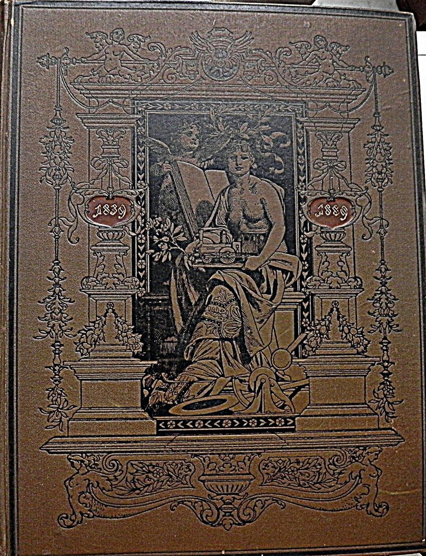 NN.Gedenkboek 1839-1889. - Hollandsche IJzeren Spoorweg-Maatschappij 1839-1889.