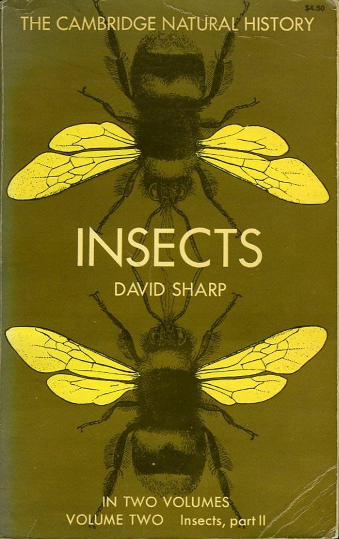 SHARP, David - Insects. Volume 2, Insects, part II