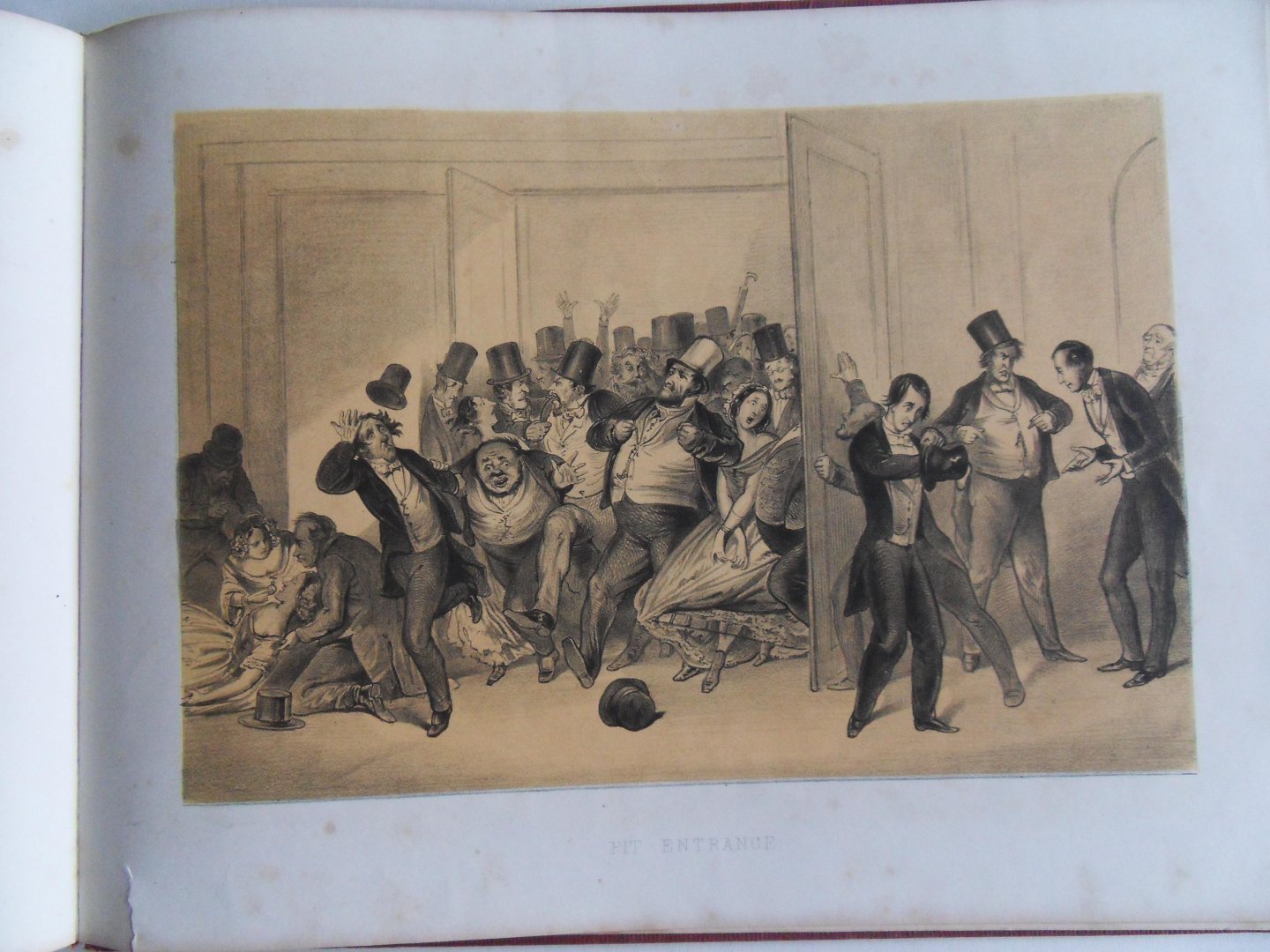 Ver Huell, Alexander Willem Maurits Carel [ 1822 - 1897 ]. - Naar `t Leven : Londen in 1862. [ Met 10 lithografische platen op steen gebracht door C.G.A. Last (1808 - 1876) ].