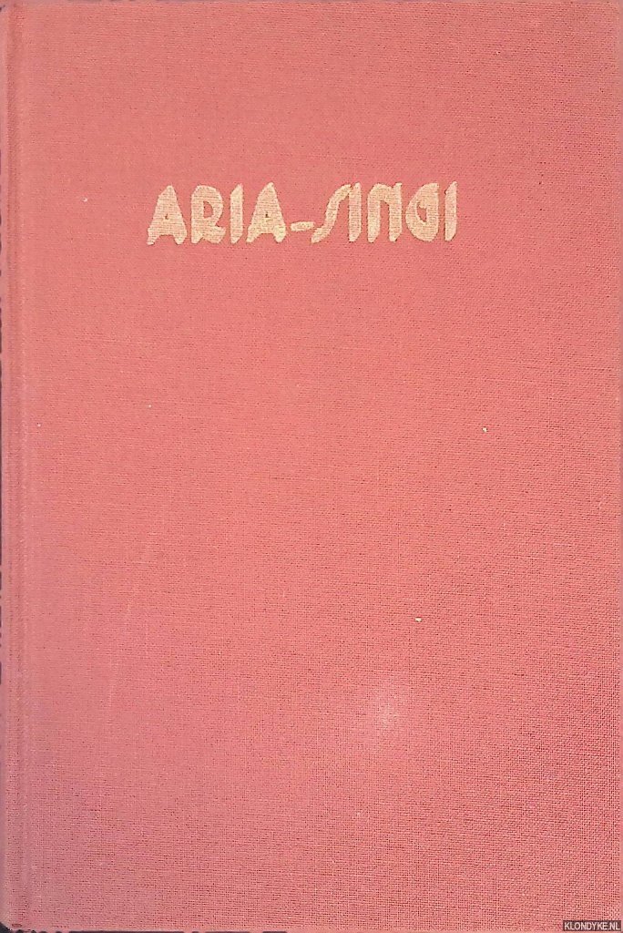 Stadszending E.B.G.S. - Aria-Singi: nanga dem wijze vo dem, vo gebruike na hoso en na skolo