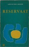 Boon, Louis Paul - Boontjes verzamelde reservaten ; Reservaat